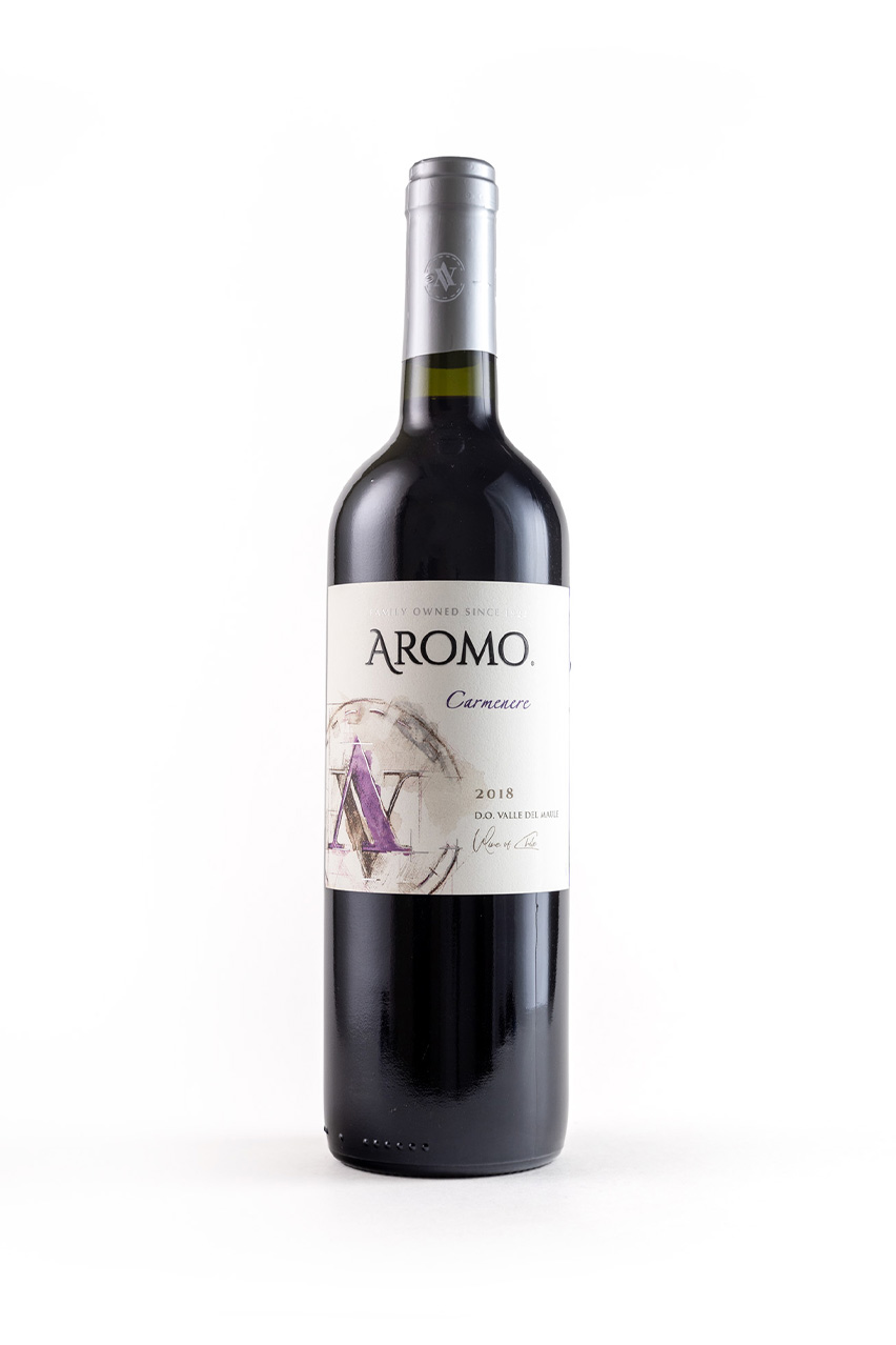 Вино Аромо Карменер, красное, сухое, 0.75л